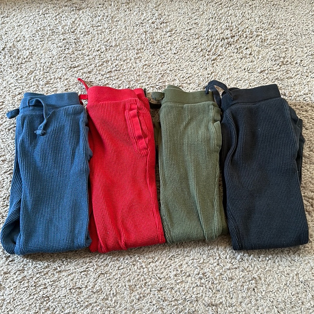 Baby Gap waffle pants bundle